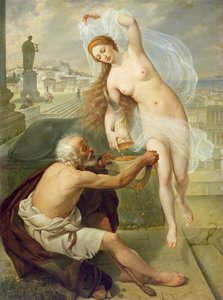 Fortuna y mendigo, 1836